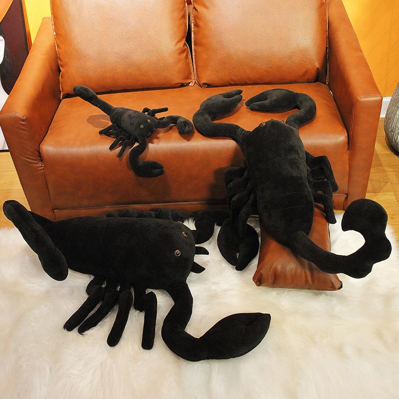 Creative Simulation Scorpion Pet Doll Doll Throw Pillow Cushion Funny Ugly Cute Doll Plush Toy Decoration