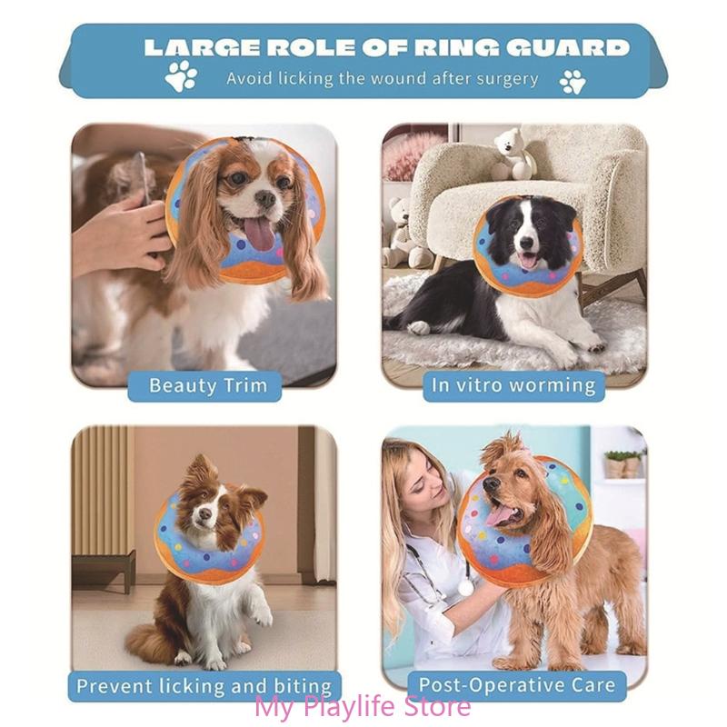 Надувной ошейник для собак Isabelino Anti-Bite Injury, елизаветинский ошейник для собак, восстановление кошек, защита от ран на шее, аксессуары для собак