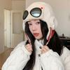 Windproof Warm Ski Hat Beanie Cycling Lei Feng Hat Fashion Winter Pilot Hat With Goggles  Women/Men