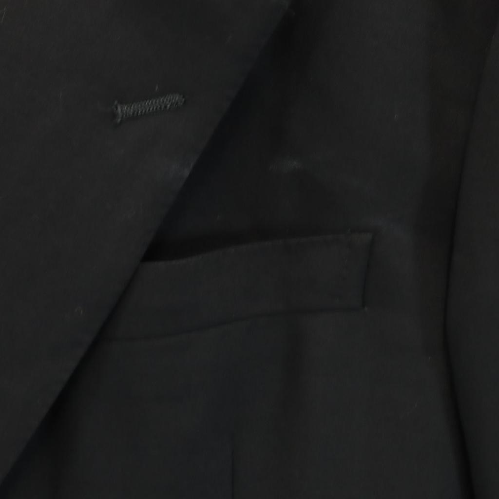 Givenchy Шерстяной пиджак 90-х годов, винтажный, приталенный, BE3, черный, мужской, б/у