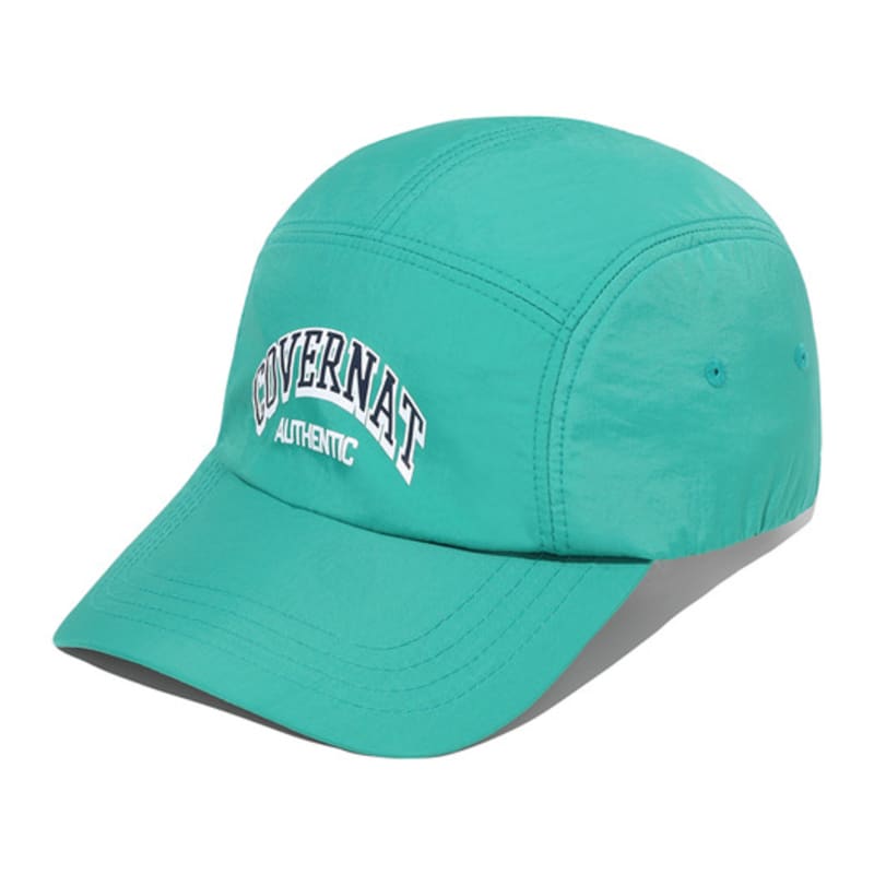COVERNAT Arch Logo Nylon Camp Cap British Green