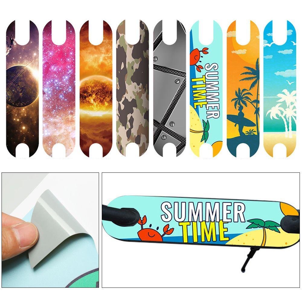 Самокаты Накладки на педали Водонепроницаемая наклейка-солнцезащитный крем Аксессуары для электросамокатов Матовая накладка Украшение