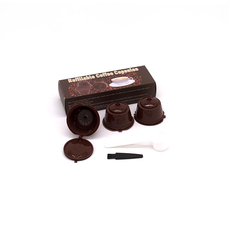 3-Pack Coffee Capsule Mesh Filters for DOLCE GUSTO - Color Box Packaging