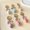 Colorful Conch Keychain Pendant, Ocean-themed, High-value Bag Keychain For Girls.