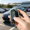 ТПУ с золотым краем для Toyota Camry Corolla Rav4 Highlander Avalon 4-кнопочный брелок для ключа автомобиля Чехол Держатель Брелок Аксессуары