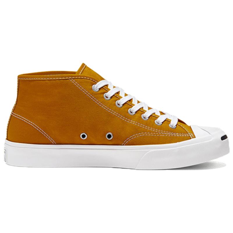 Converse Кеды Jack Purcell smiles Vintage средней высоты из парусины унисекс желтые