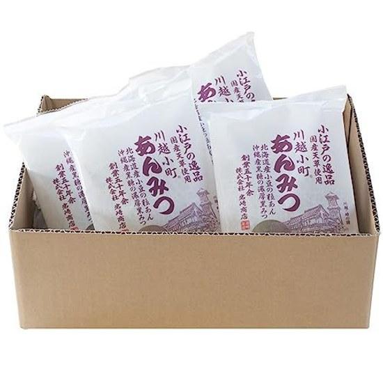 Kawagoe Komachi Anmitsu Bag (Main 130g Sweet Red Bean 25g Brown Sugar Syrup 25g) 10 Japanese Sweets