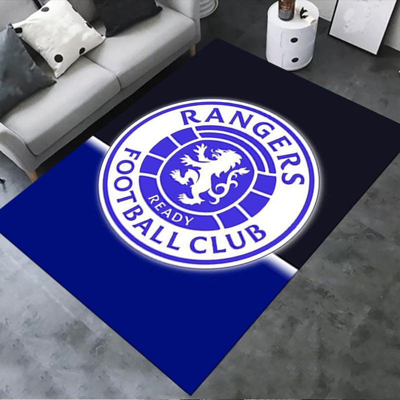 2025 New Rangers F.C Carpet Rug for Living Room Bedroom Home Sofa Decoration,Kids play Non-slip Floor Mat126
