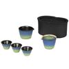 Edenus Portable Ceramic Kung Fu Travel Tea Set