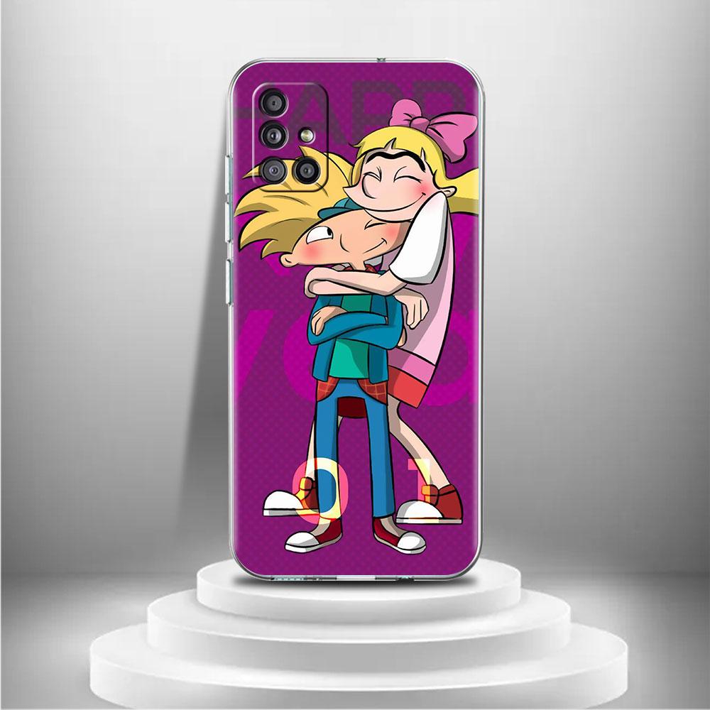 Чехол для телефона Samsung Galaxy A52 A32 A71 A21s A12 A22 A51 A50 A33 A31 A41 A72, роскошный чехол из мягкого материала с рисунком «Эй, Арнольдс»