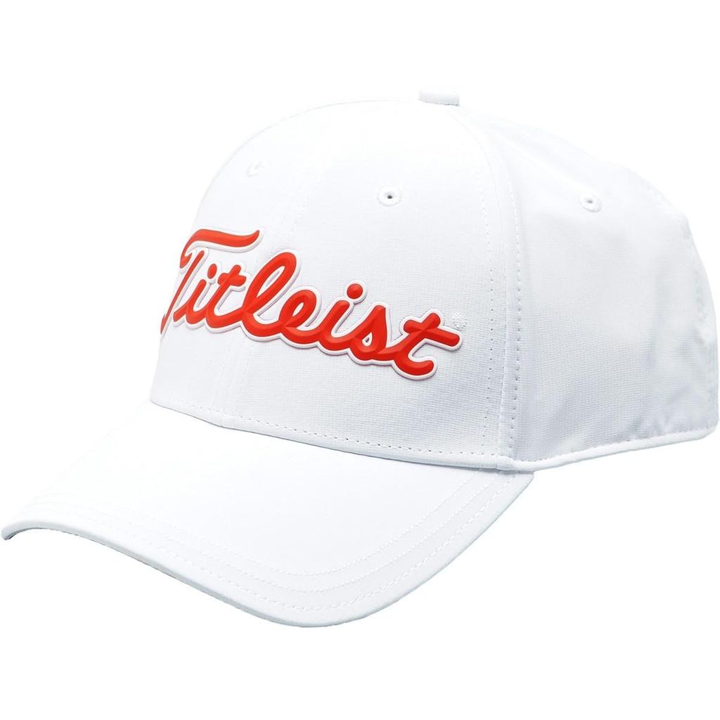 Titleist Men's Player's Ball Marker Cap TH25APBMA White x Red