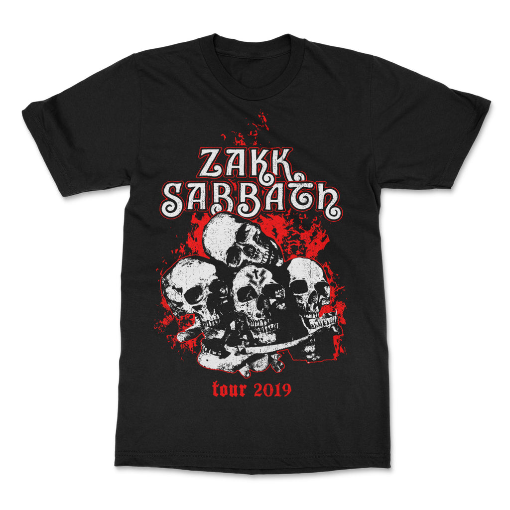 Футболка с графическим принтом группы Zakk Sabbath, хлопковая, унисекс, летняя, с коротким рукавом, модный бренд, повседневная, винтажная, ретро