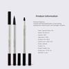 Водостойкая жидкая двухсторонняя подводка для глаз, карандаш для бровей, стойкая к размазыванию, черная подводка для бровей, 3 когтя