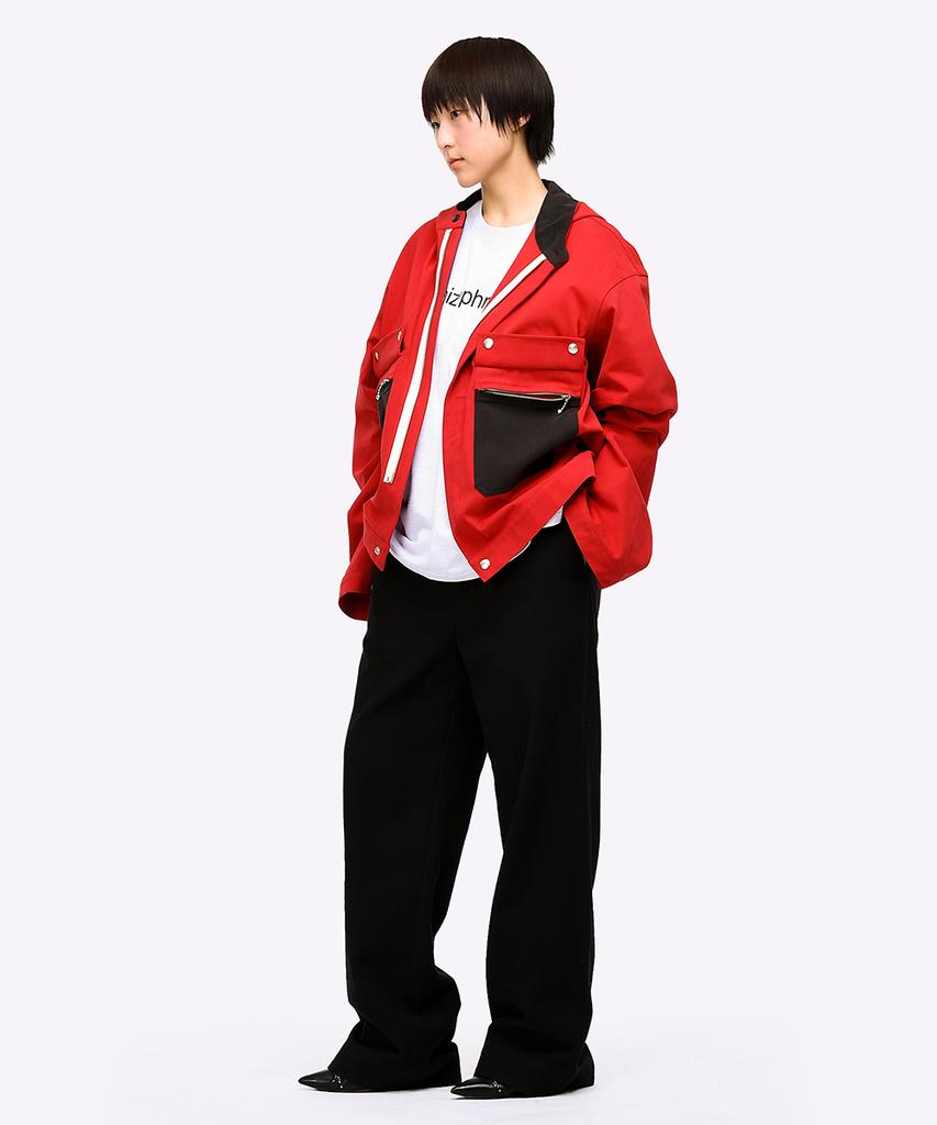 Quest&Guest French Army Jacket (Red)