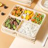 Lü Xian Biodegradable 5-Compartment Takeaway Boxes with Lids