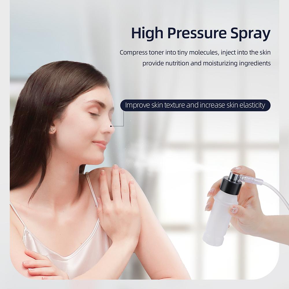 Профессиональный аппарат для микродермабразии с алмазным напылением для домашнего использования, аппарат для пилинга лица, косметический аппарат, эксфолиация, глубокая очистка лица, уход за кожей