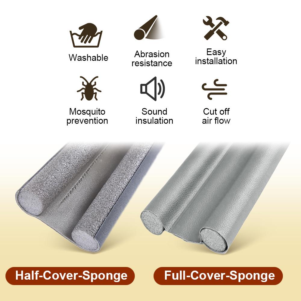 Уплотнитель низа двери Акустический Уплотнитель низа двери Ветрозащитный Блокирующий Дверной Водонепроницаемая Лента Акустическая Стеновая Панель