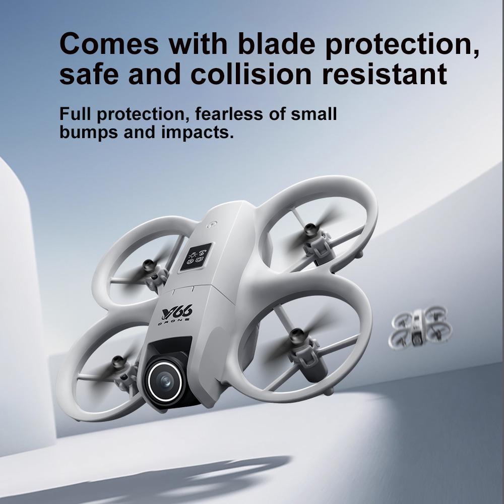 NEW Original V66 Drone 4K Professional HD Camera Optical Flow Positioning Obstacle Avoidance 5G WIFI FPV Dron RC Quadcopter Toys