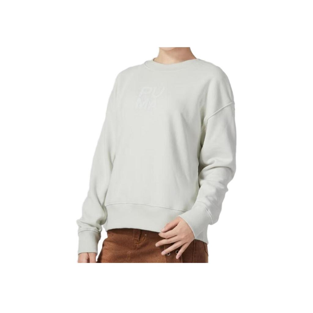Новые женские толстовки PUMA Белые 623497-17