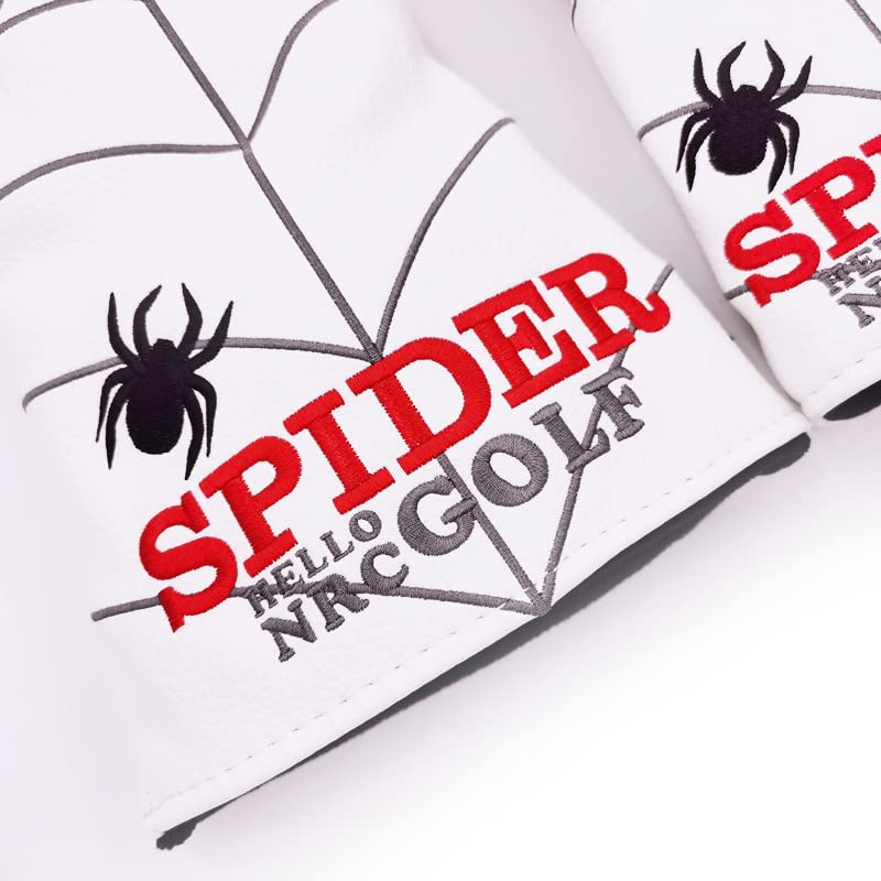 Комплект Чехол для головы гольфа Чехол для водителя 1 шт. Чехол Wood FW 2 шт. Чехол Utility UT 1 шт. с меткой для переоборудования Spiders 2022 НОВЫЙ 4 шт. / (красный