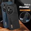 Leather Case For Honor 400 Pro With Metal Plate Support Car Hold Cover for Honor 400Pro 400 Lite Shockproof Bumper Cases