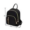 Женский Многофункциональный Мини-Рюкзак Модная Девочка Оксфордский Daypack Путешествия Милый Рюкзак Сумка Через Плечо Черная Сумка для Девочки