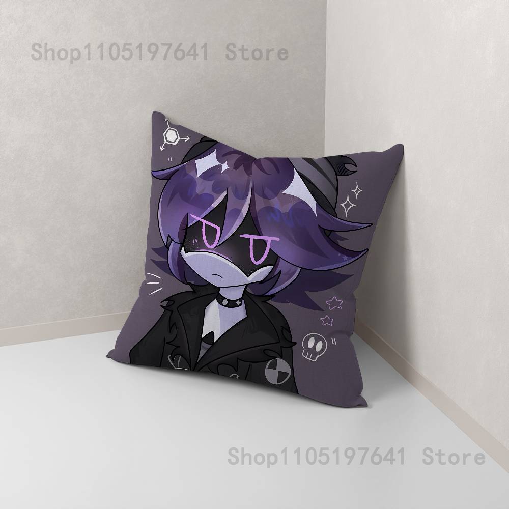 M-Murder Drones UZI Pillow Case Plush Pillow Cases Home Decoration Pillow Cover for Sofa Bed Chair Living Room