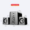 SACCOSDING Computer Speakers Home Theater System Bass Subwoofer Bluetooth Speaker Music Surround For Boombox Desktop Laptop