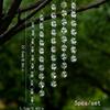5/10 Pcs Crystal Sunshine Catchers. Transparent Glass Garden Lamps & Wedding Party Decor.