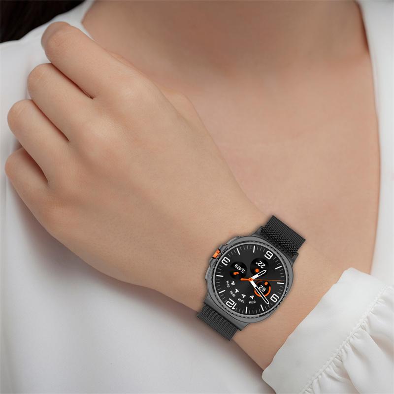 Магнитный металлический ремешок для Samsung Galaxy Watch Ultra2 из нержавеющей стали, сменный браслет