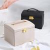 Portable S/M/L Size Jewelry Box Multi-Functional PU Jewelry Case for Rings Earrings Necklaces Accessories Travel Jewelry Box