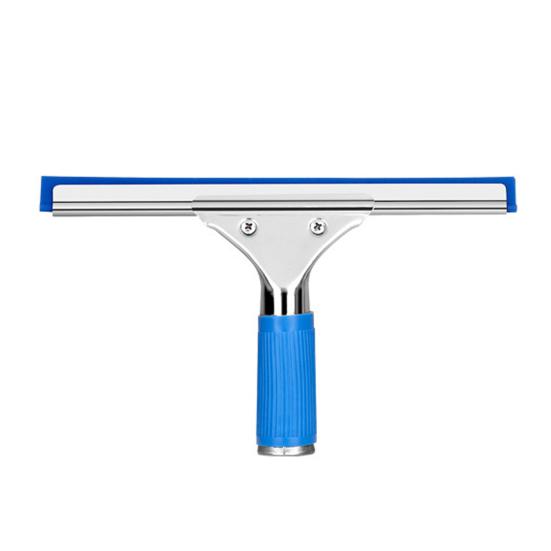 Yousheng Professional Window Squeegee with Rubber Lip Long Handle Bathroom Shower Window Wiper Glass Cleaning Tool
