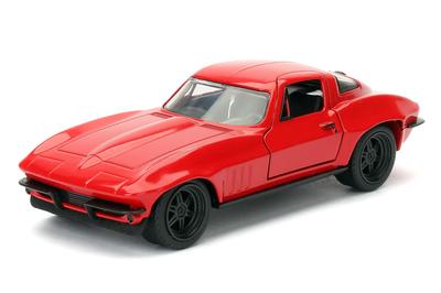 JADA TOYS Масштаб 1/32 Форсаж Chevrolet Corvette Летти Металлическая модель автомобиля