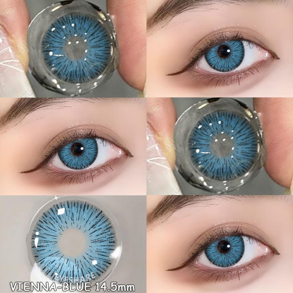 Eyeshare Colored Contact Lens For Eyes DIAMOND Series Color Contact Lens Eye Contacts Colored Cosmetic Lenses Yearly 2pcs/pair