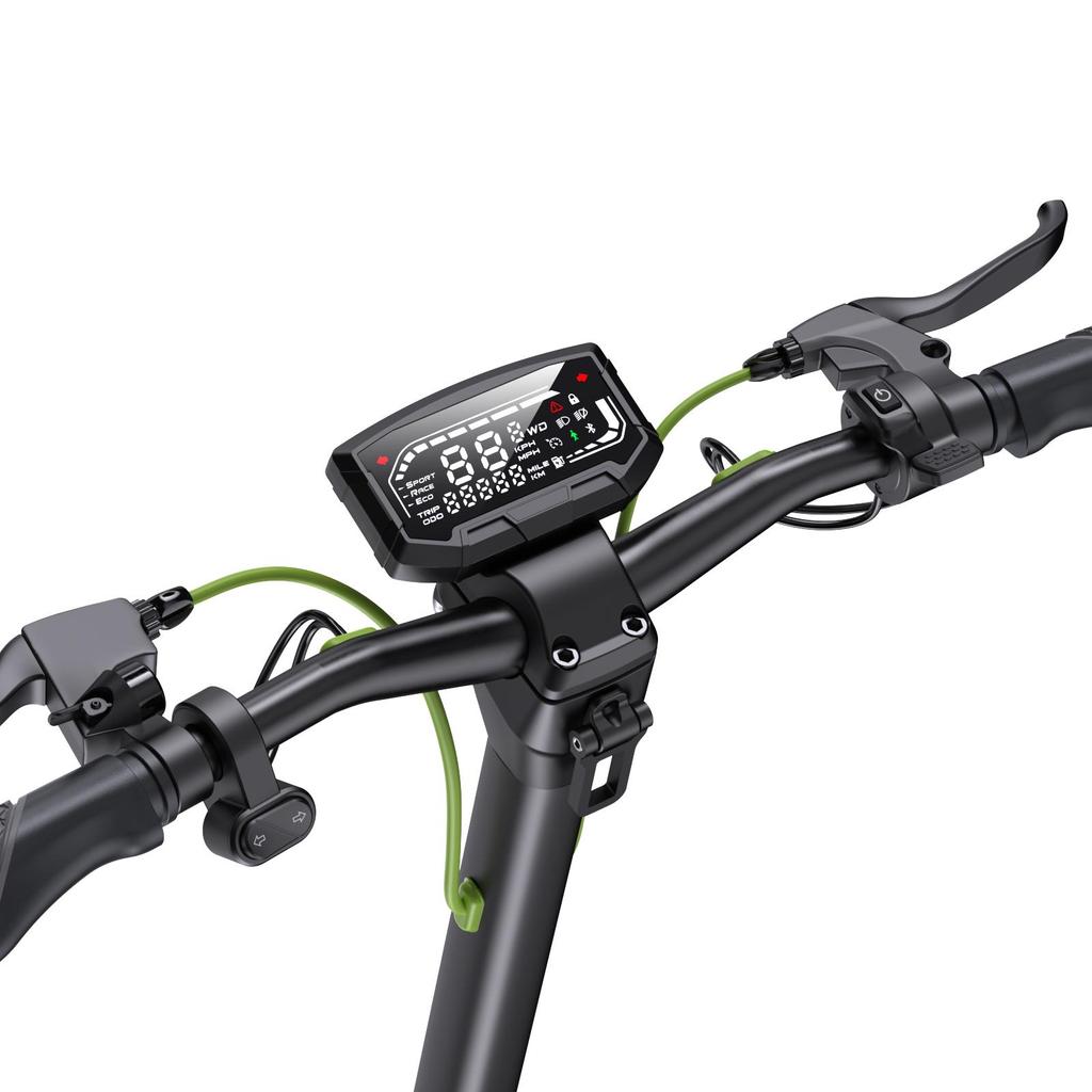 ISINWHEEL S10Max Adult City Folding Electric Scooter 1000W Motor 48V15A Battery 10 Inch Off-Road Tires Mountain EScooter