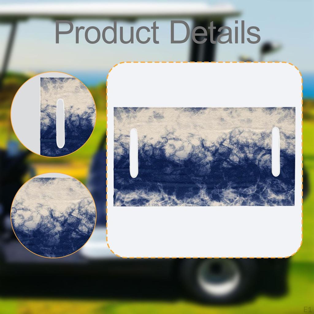 Прочный многоцелевой чехол на сиденье для гольфа из микрофибры, незаменимый аксессуар для любителей