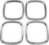 Finish Stainless Steel Door Speaker Rings for Nissan Ultra-Mirror (4-Piece Set) N-WGN JH3/JH4 (Models JH, H3, H4, 3, 4) [SPEAKER-069]
