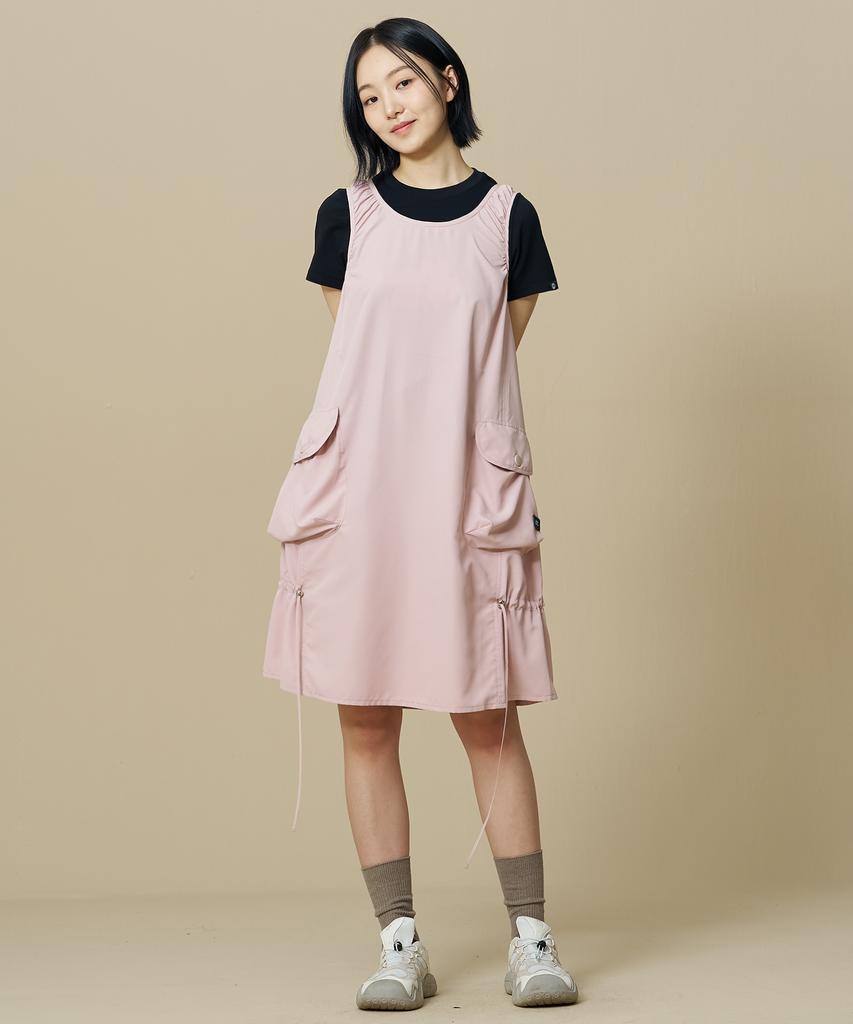 Bbc Earth W Out-Pocket Lightweight Dress_Light Pink