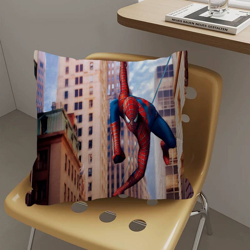 Cool-S-Spider-Mans Decorative Room Aesthetics Pillow Case Home Decor Bedroom Sofa Bed Couch Pillow Cover 45X45