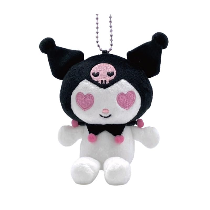 Nakajima Corporation My Melody Kuromi Mascot Collection Kuromi Heart 208224-25 H11 X W10 X D5cm