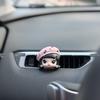 2026 New Tesla Premium Car Air Freshener for Air Conditioning Vent, Niche Cartoon Aroma Diffuser Gypsum