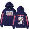 Anime Inuyasha Sesshoumaru Graphic Print Hoodie Men Women Long Sleeve Sweatshirts Casual Vintage Oversized Pullovers Streetwear