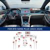Для BYD Seal U Sealion 6 Song Plus DMI EV -2024 Автомобильный центральный экран навигации приборной панели TPU Защитная пленка для интерьера