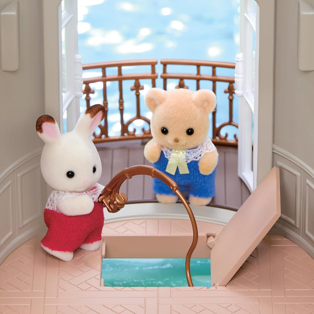 EPOCH Sylvanian Families Sparkling Waterside Red Roof House