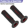 Резиновые ручки руля 7/8 для квадроцикла ATV Замена для Rancher 350 420 FourTrax 200 300 Recon 250 Sportrax 250EX 300EX 400EX Foreman 400 Artic
