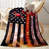 Firefighter Tribute Blankets are suitable for living rooms,making them an ideal choice for outdoor travel and gifts.