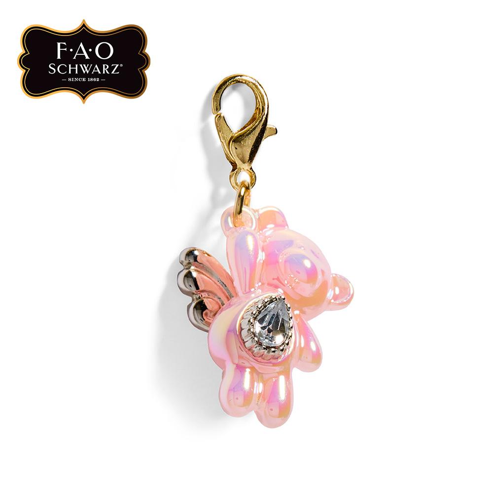 [Toytron] F.A.O Schwarz Girls' Bear Charm Jewelry Pendant