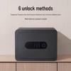 Умный сейф Xiaomi с отпечатком пальца для дома и офиса (Высота 30 см)