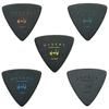 Musent Standard Triangle Pick Thick 2 Pieces Each Trial 10 Piece Set Rice Ball Type Polyacetal Made In Japan 0.6-1.2mm MSNTRPK0000-NTR-10P-01