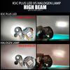 DAWN KNIGHT 140W K5C PLUS H7 H11 H1 H4 Светодиодная лампа для фар 4300K LED HB3 HB4 Двойная медная трубка Светодиодный комплект для автомобиля 12V 2 шт.